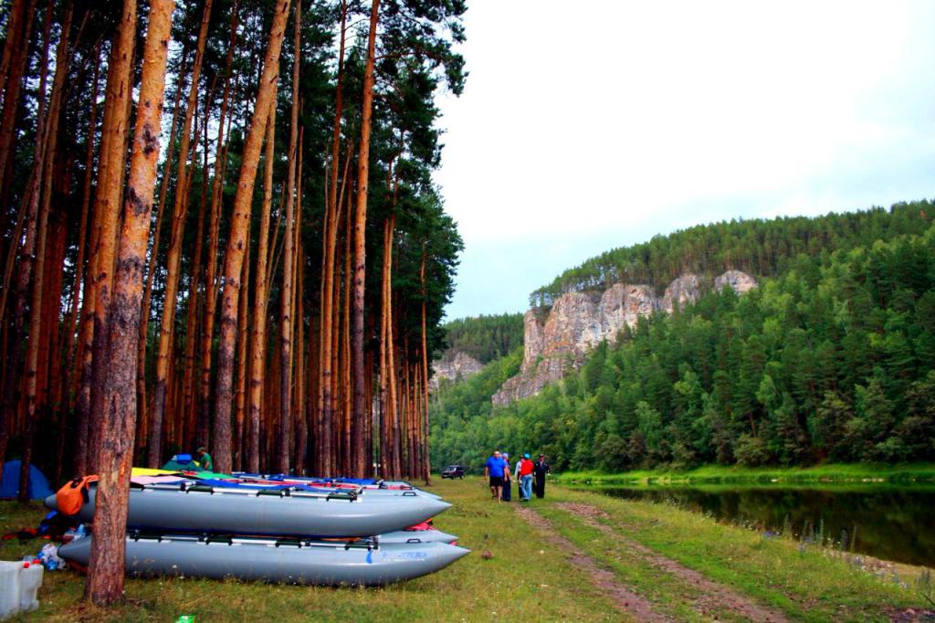 Сплав по реке ай