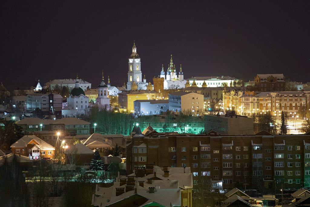 Тобольск вечерний фото